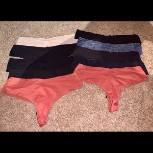 Victoria’s Secret Seamless thongs (set of 10)